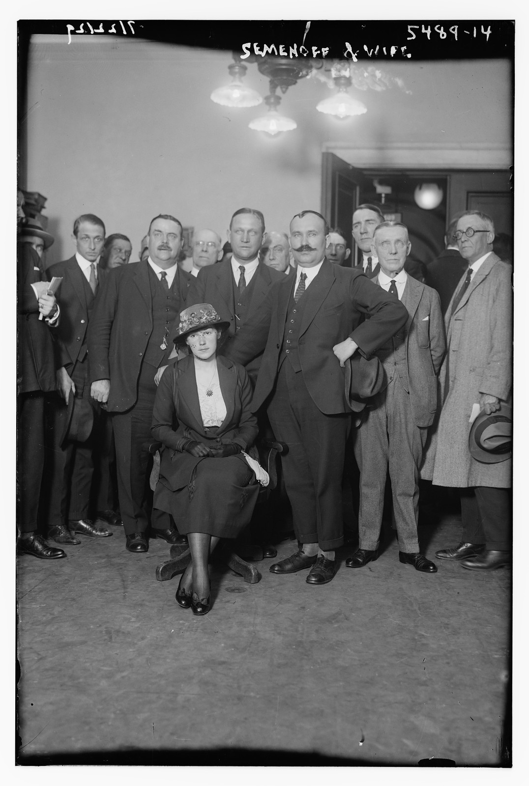 Semenoff & wife, n/a — historic photograph