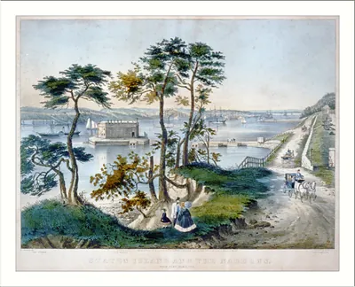 Staten Island and the Narrows: from Fort Hamilton