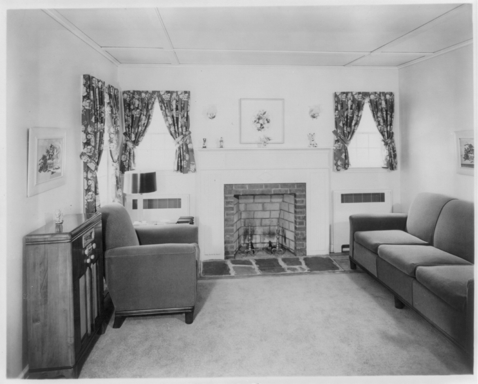 [Model houses on exhibit at the World's Fair, New York], 1940 — historic photograph