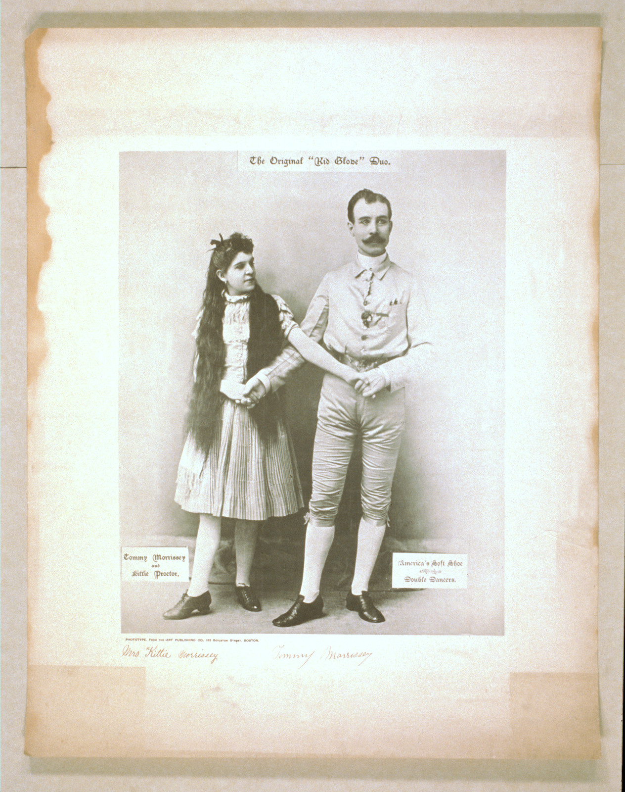 The original Kid Globe Duo — vintage poster
