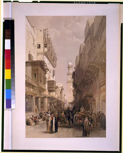 Mosque El Mooristan, Cairo / David Roberts, R.A.