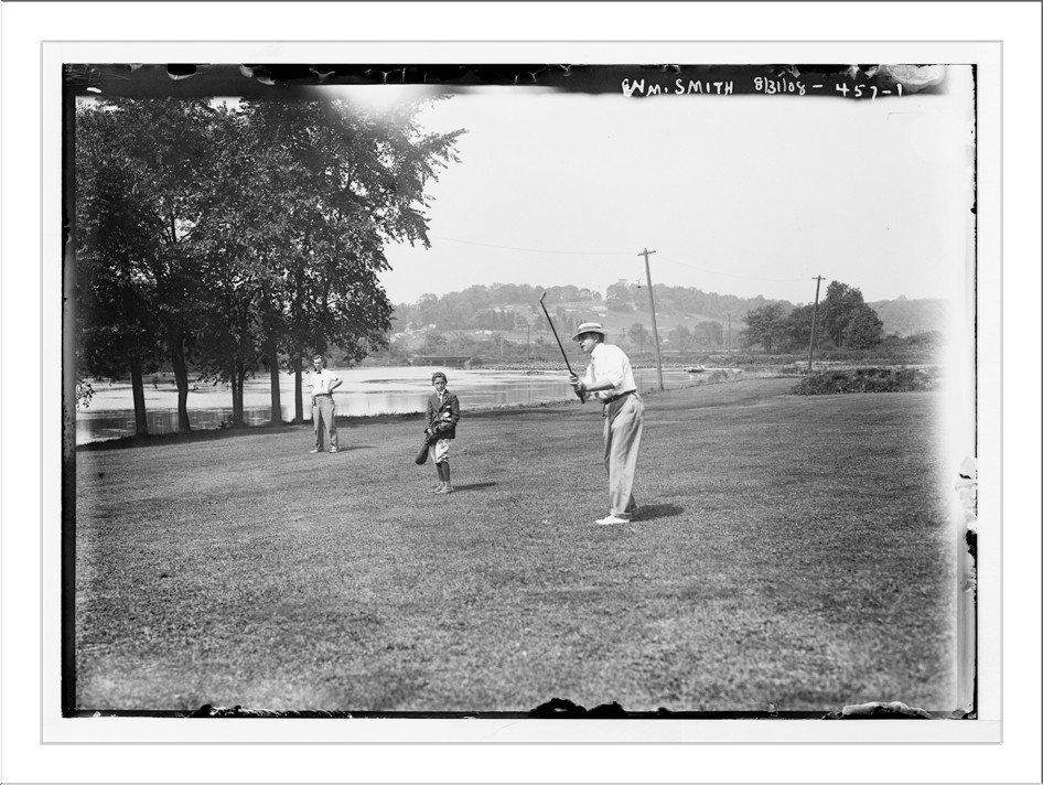 Wm. Smith, golf match, 8/31/08. — historic photograph