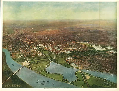 Washington 1916 corrected, Washington DC