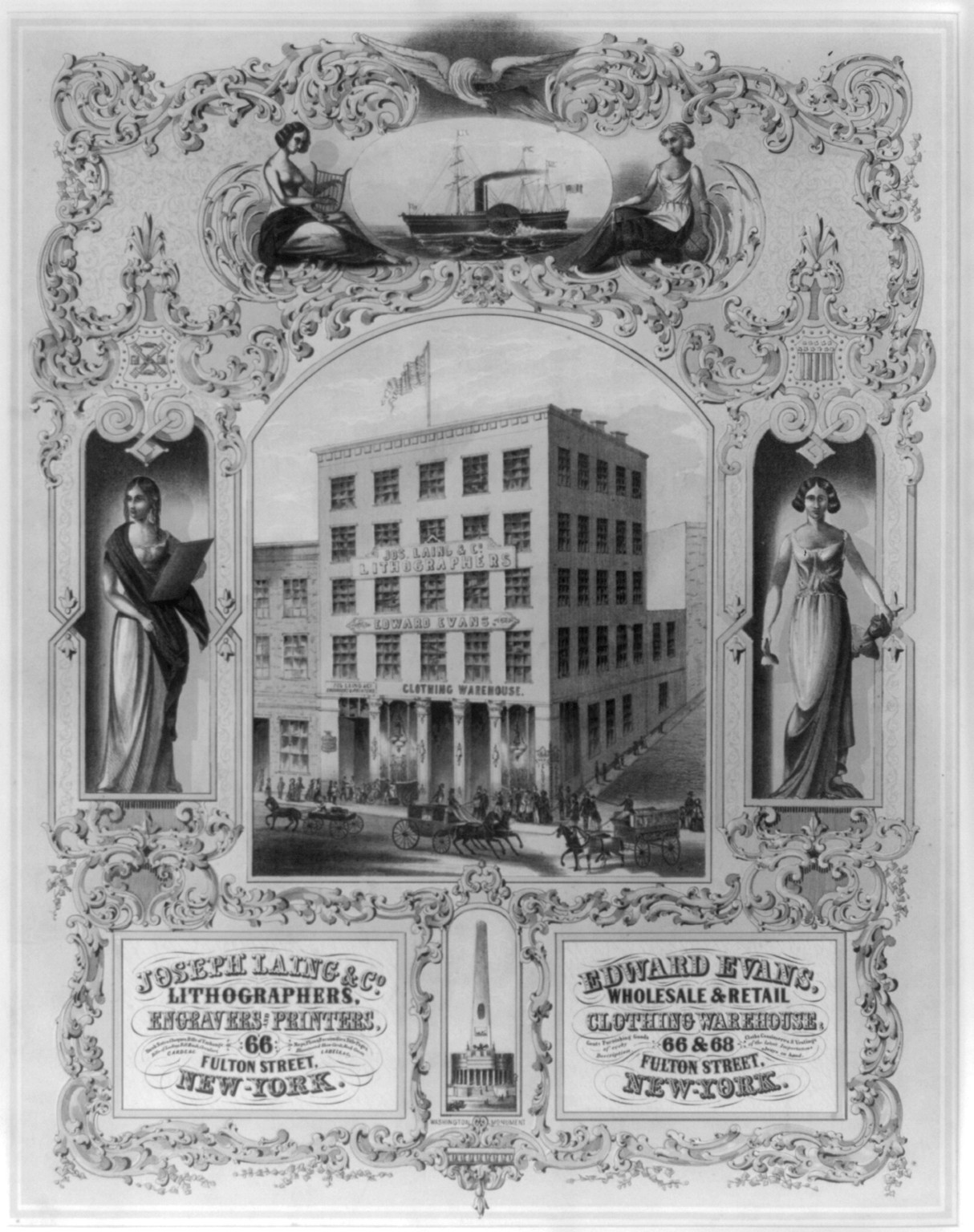 [Advertisement], [no date recorded on shelflist card] — historic print