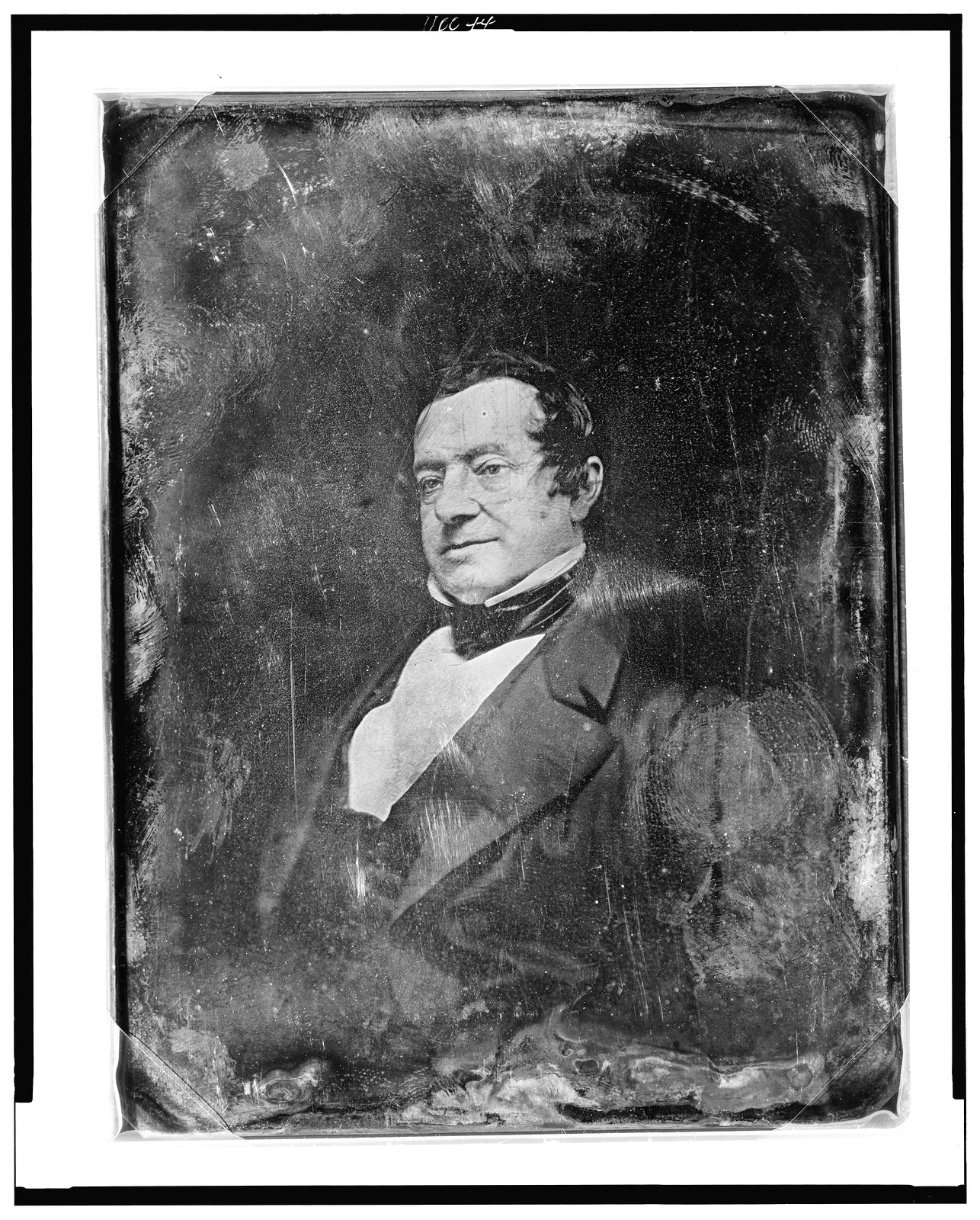 [Washington Irving, half-length portrait, three-quarters to the left], [between 1855 and 1860] — historic photograph