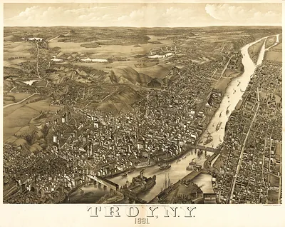 Troy, New York, 1881