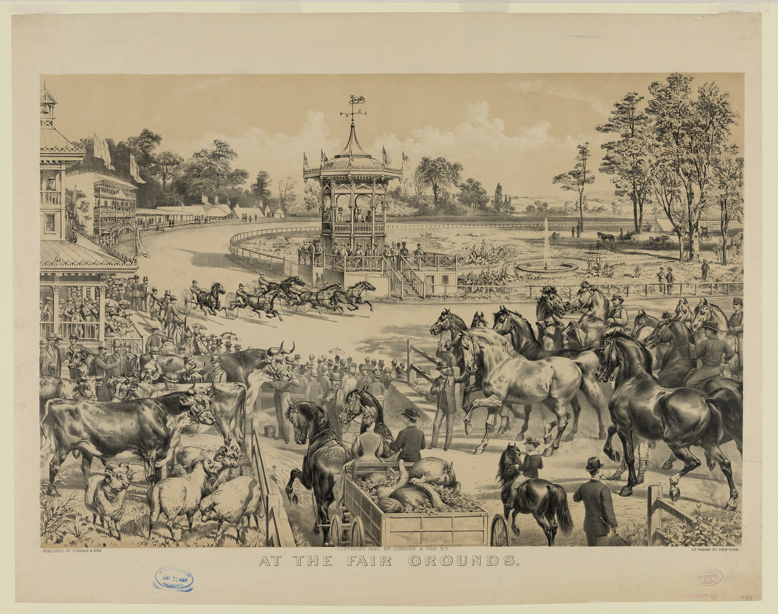 At the Fair Grounds — historic image