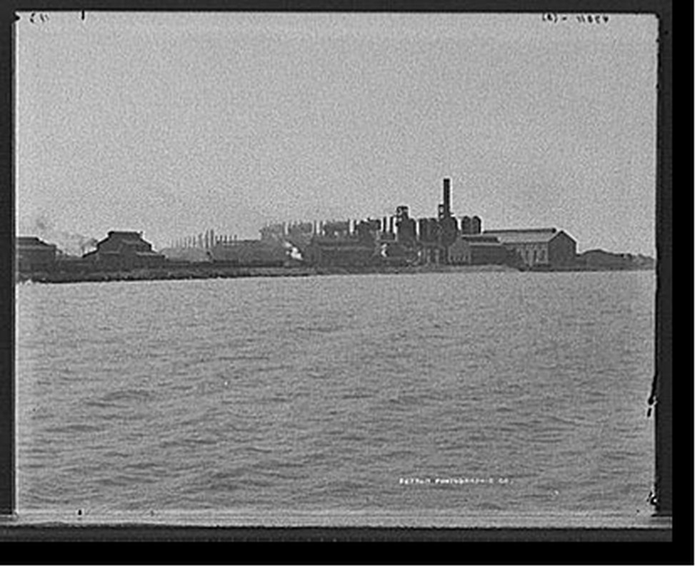 Illinois Steel Works, South Chicago, Ill., [between 1900 and 1905] — historic photograph