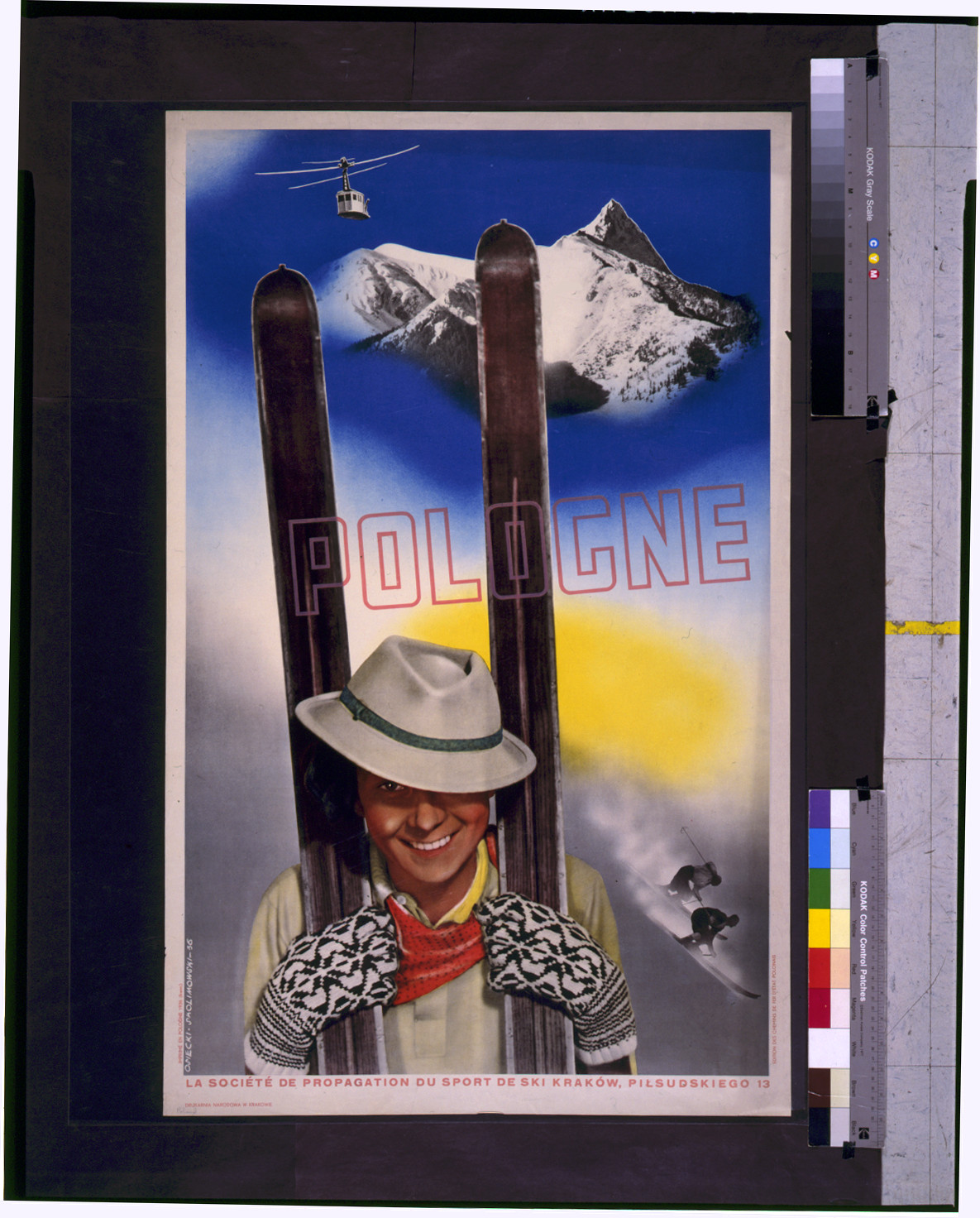 Pologne / Osiecki ; Skolimowski., [19]36. — vintage poster
