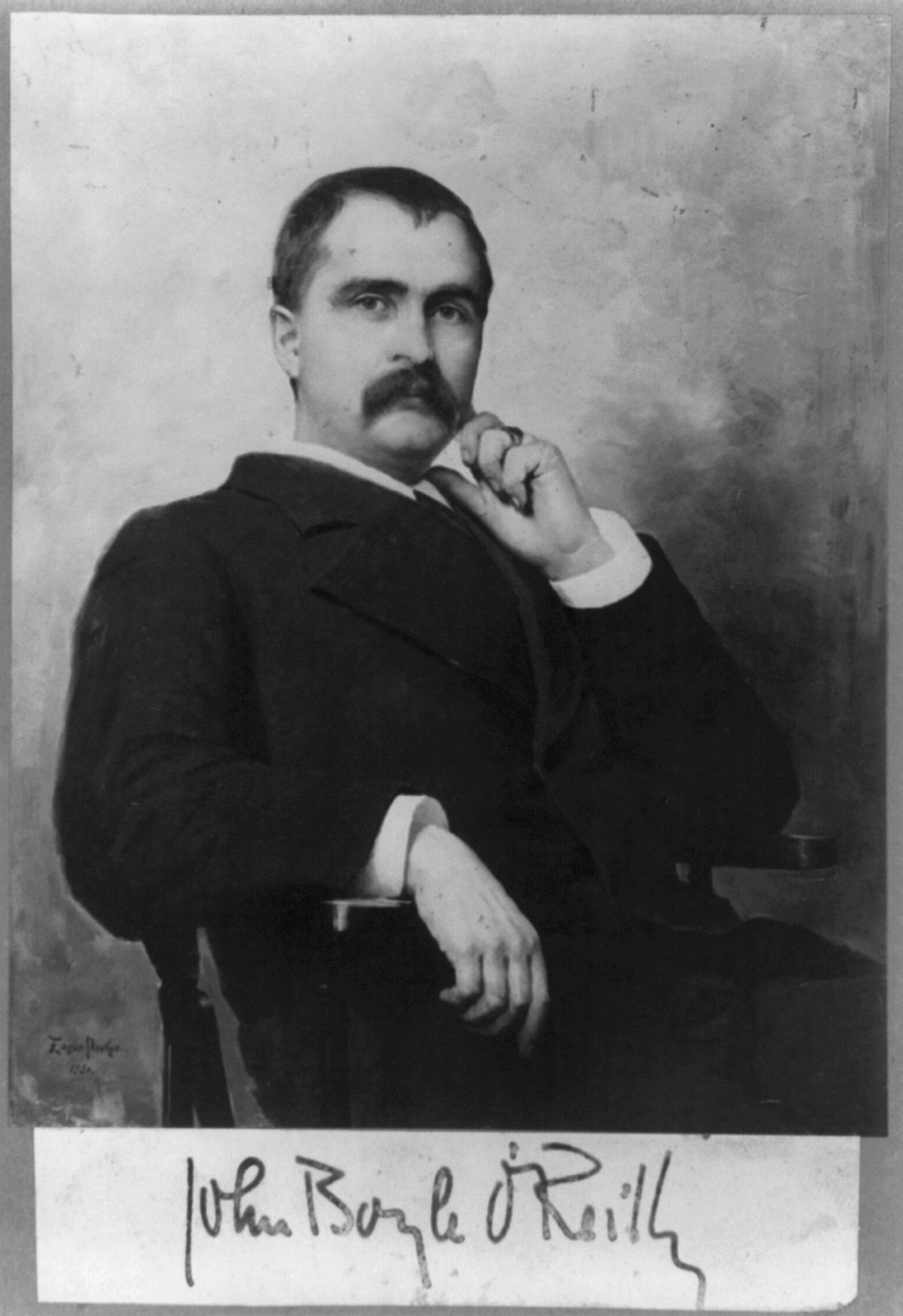 John Boyle O'Reilley, [no date recorded on caption card] — historic photograph