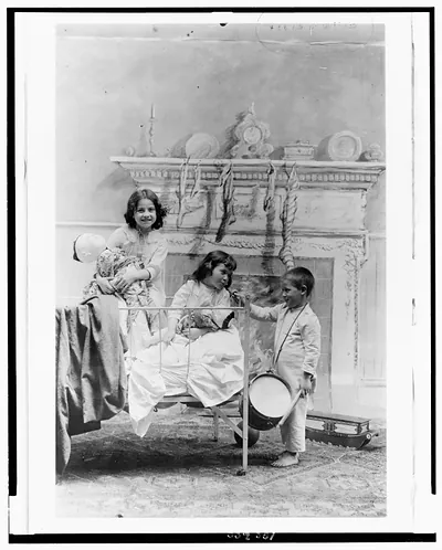 Christmas morning / photographed by F.J. Boston.