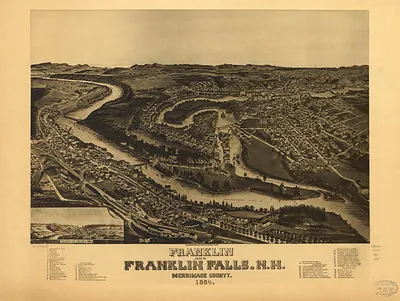 Franklin, New Hampshire, 1884