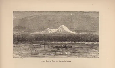 Mount Ranier, from the Columbia River