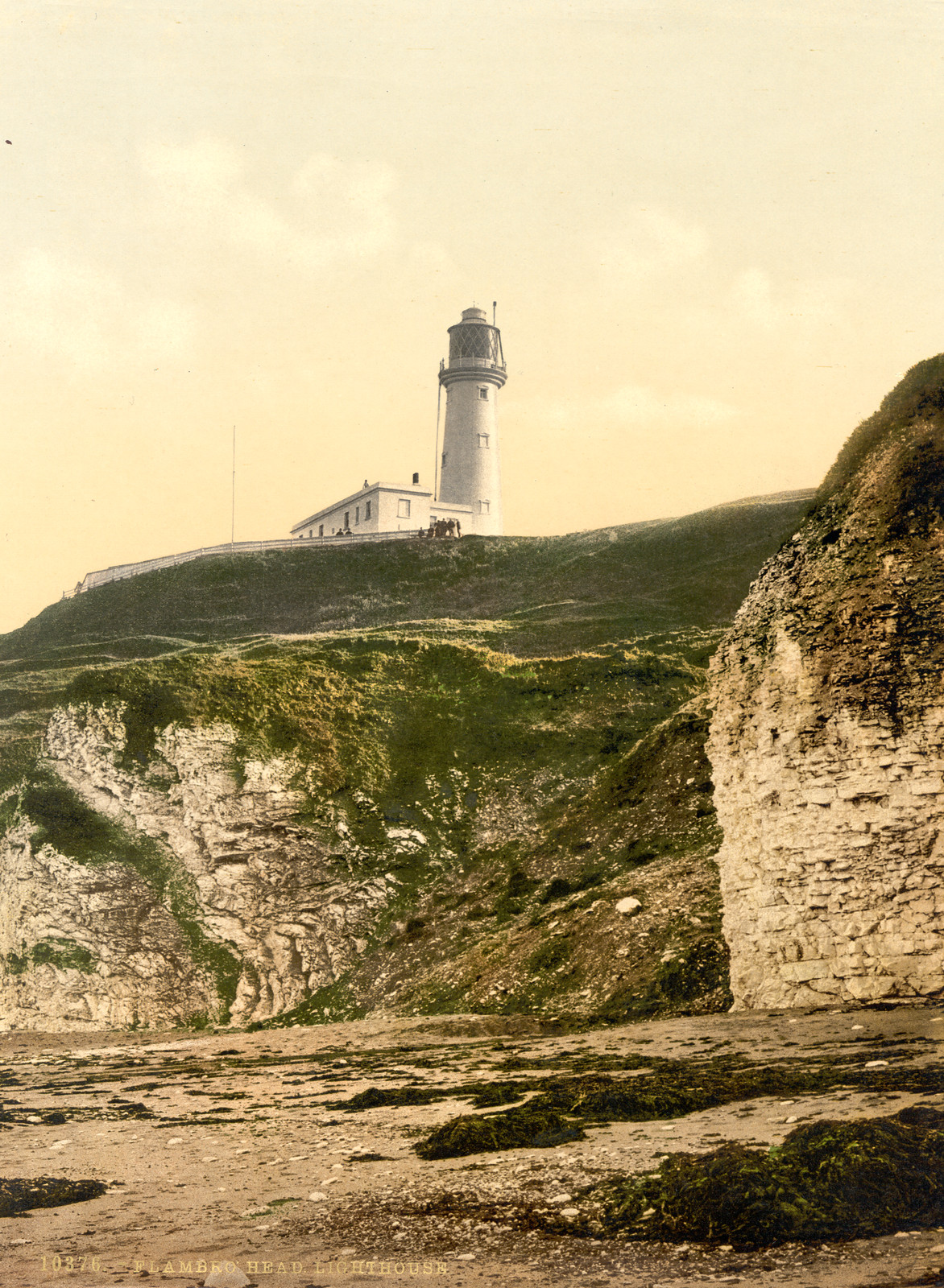 Flamborough lighthouse Yorkshire England, [between ca. 1890 and ca. 1900]. — historic print