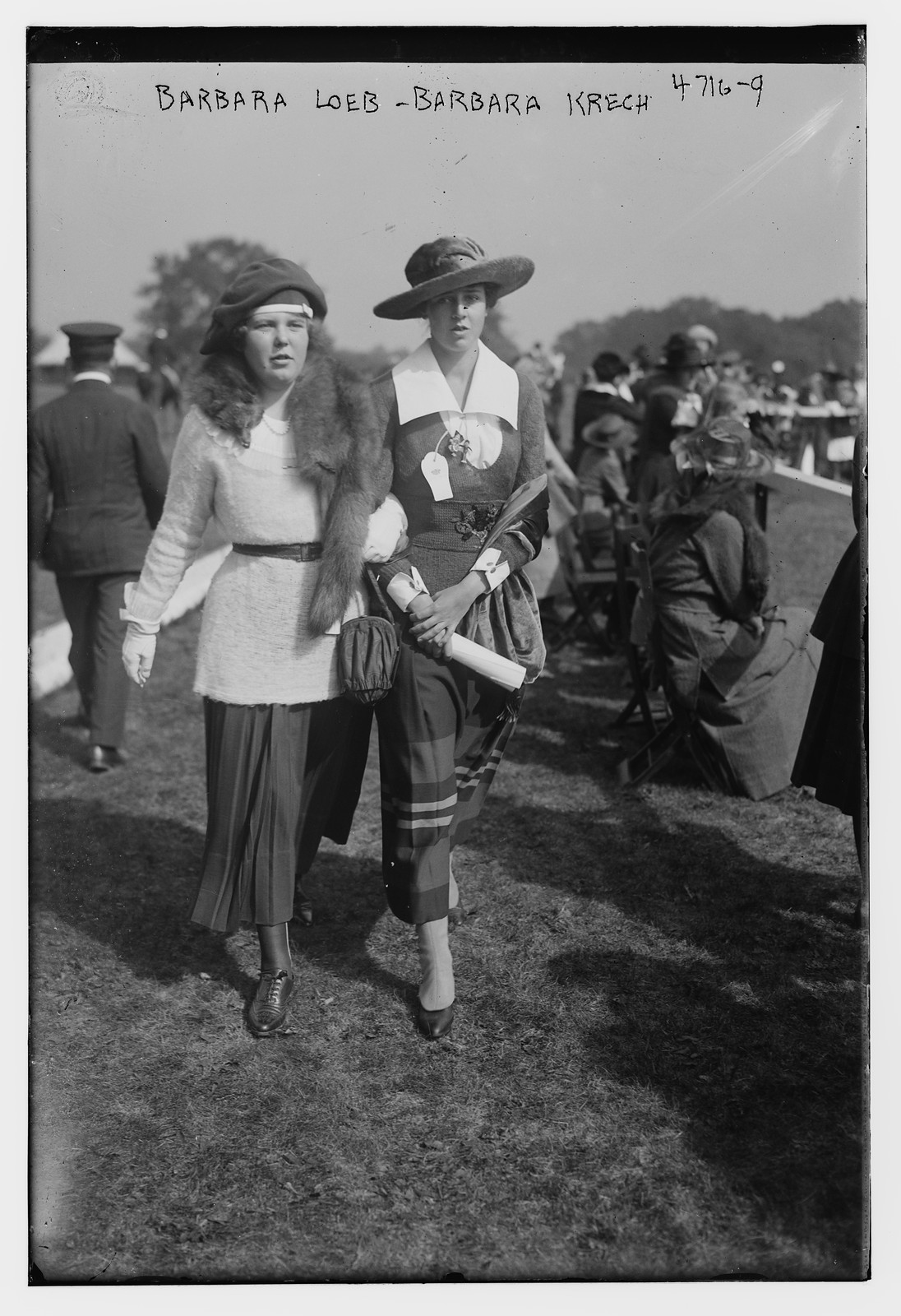 Barbara Loeb & Barbara Krech, n/a — historic photograph