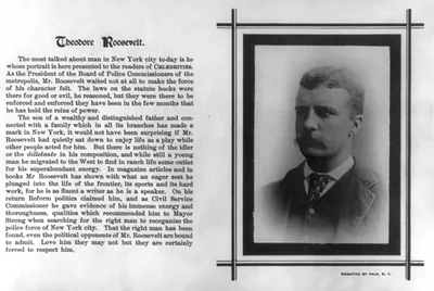 Theodore Roosevelt, Pres. U.S.