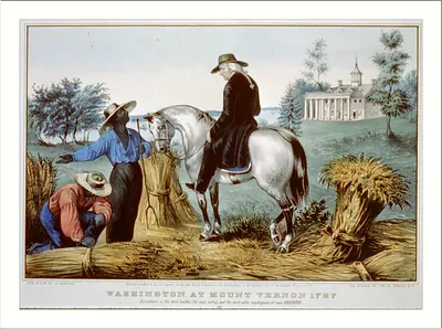Washington at Mount Vernon 1797: agriculture is the most healthy, the most useful, and the most noble employment of man.--Washington