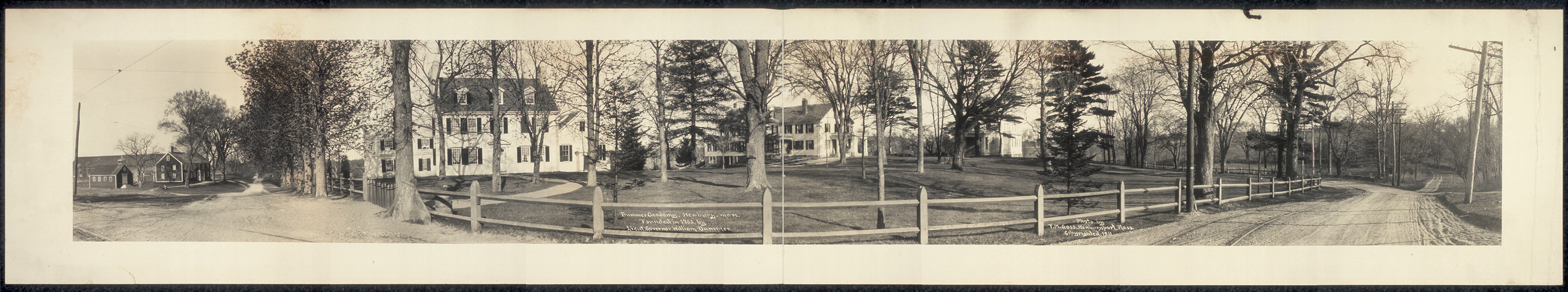 Dummer Newbury, Massachusetts, 1911, 1911 — historic image