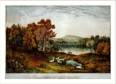 Autumn on Lake George