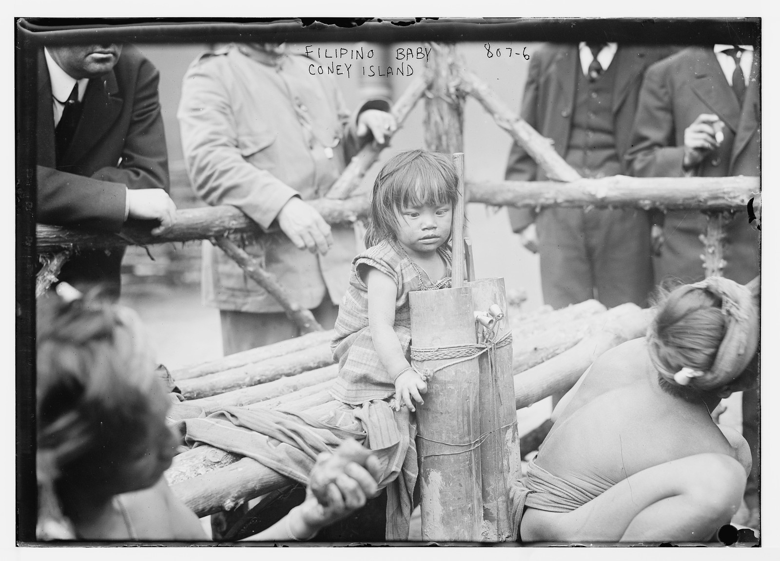 Young Filipino girl, Coney Island, N.Y., n/a — historic photograph