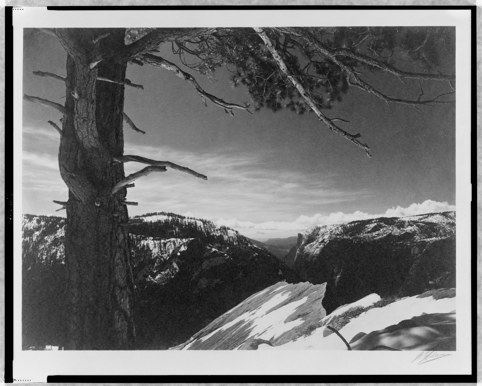 On the Heights, Yosemite Valley, [1927] — historic photograph