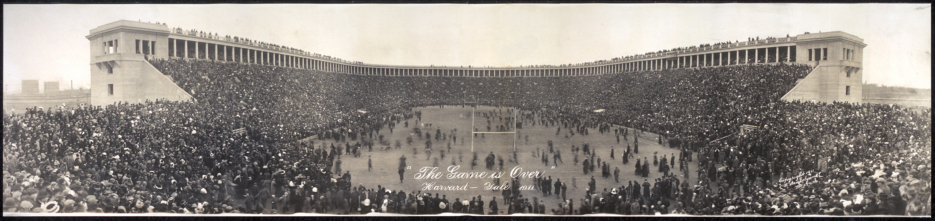 The Game Is Over, Harvard - Yale — historic image