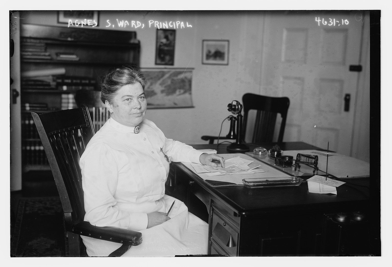 Agnes S. Ward, Principal, n/a — historic photograph