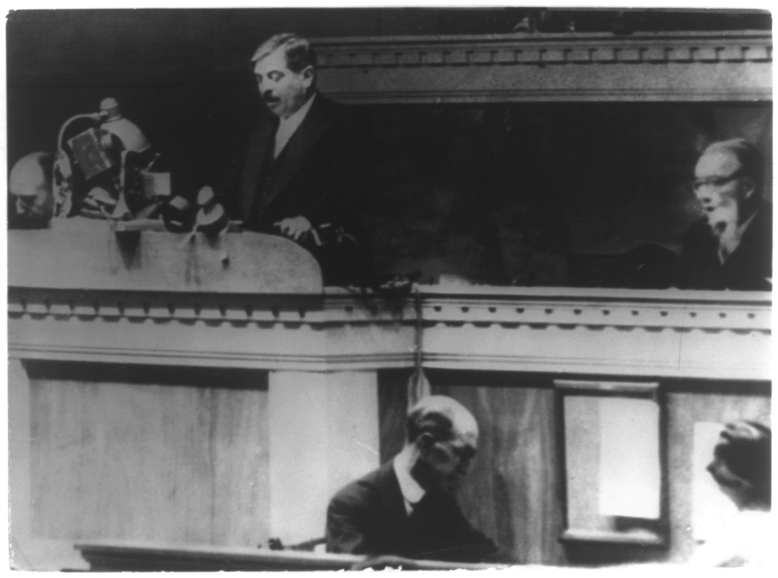 [Pierre Laval addressing the League of Nations], 1935 Sept. — historic photograph