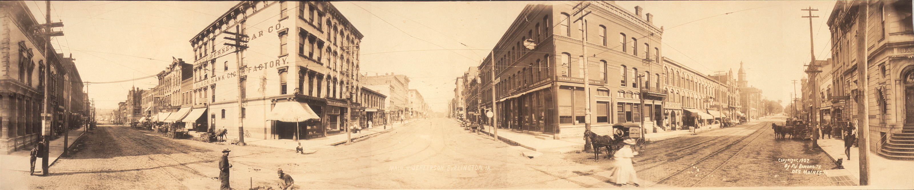 Burlington, Iowa, 1907, 1907 — historic image