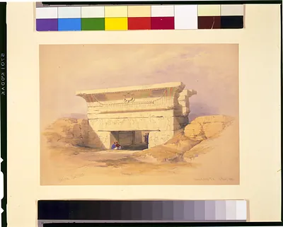 Dendera Decr. 1838 / David Roberts, R.A.