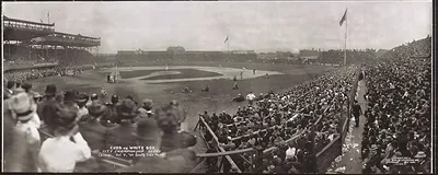 IL Cubs vs. White Sox South Side Park 1909 PHOTO