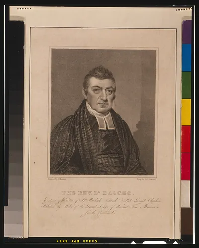 The Rev. Dr. Dalcho / painted by C. Fraser ; eng. by A.B. Durand.