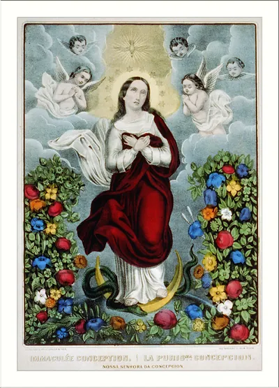 Immaculée conception / la purisma, concepcion: nossa senhora da concepcion