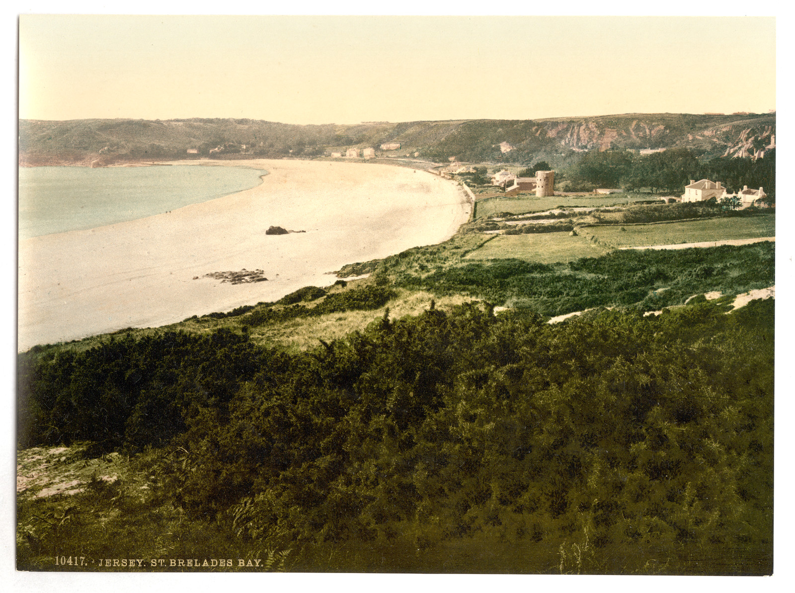 Jersey Saint Brelades Bay Channel Islands England, [between ca. 1890 and ca. 1900]. — historic print