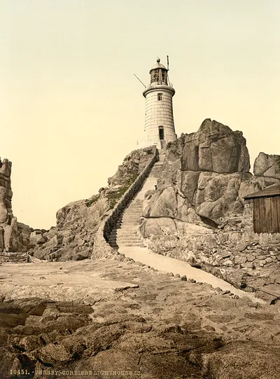 [Jersey, Corbiere Lighthouse, III, Channel Islands, England]
