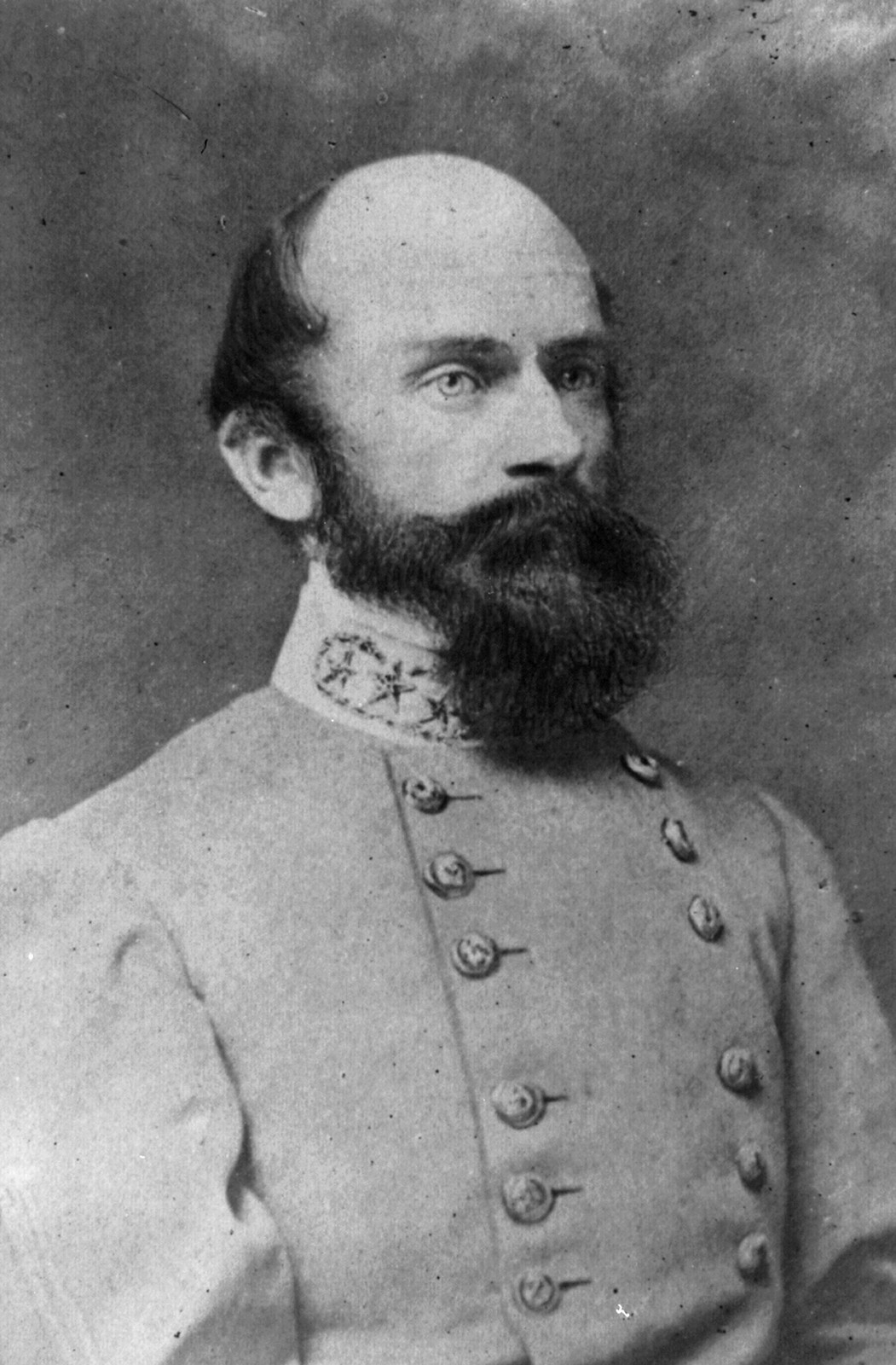 [Richard Stoddert Ewell, 1817-1872, bust portrait, facing right; in uniform. CSA general], [between 1861 and 1866] — historic photograph