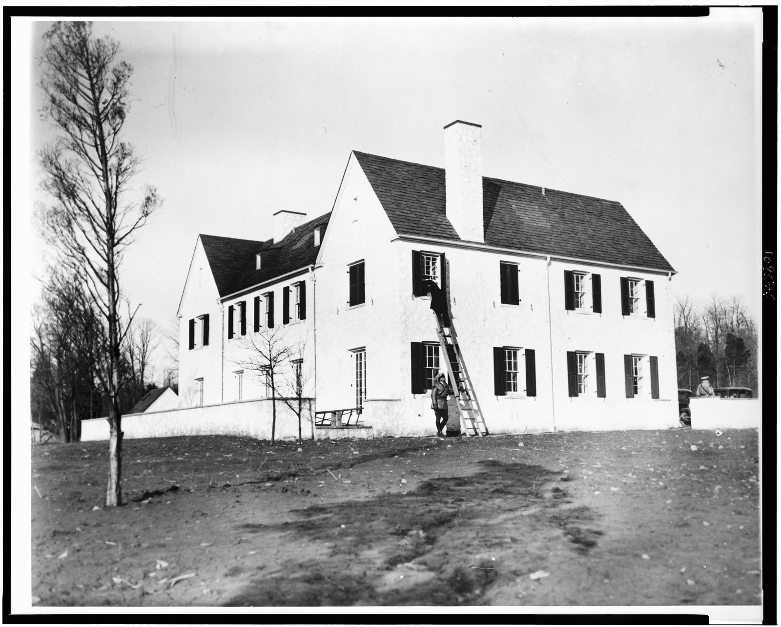 [Lindbergh baby kidnapped] — historic photograph