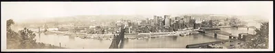 View of Pittsburgh from Mt Washington, Pennsylvania, 1920