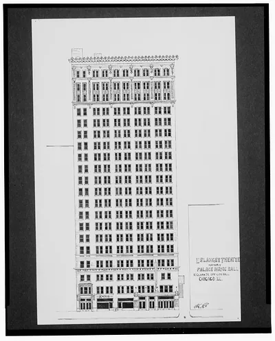 [Erlanger Theatre (Palace Music Hall), N. Clark St. opposite city hall, Chicago, Illinois] / AFD 1927.