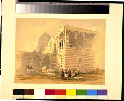 One of the tombs of the khalifs Cairo / David Roberts, R.A.