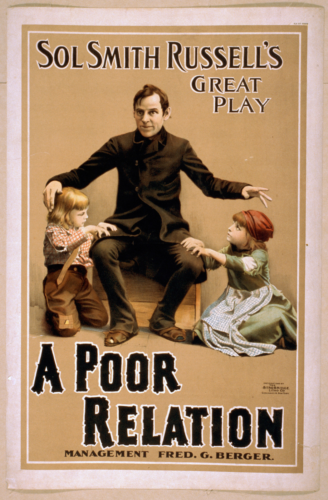 Sol Smith Russell's Great Play: A Poor Relation — historic image