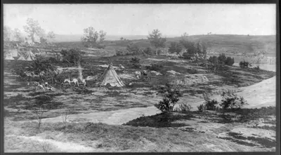 Scenes from Custer's Last Fight in Boston Cyclorama Co.