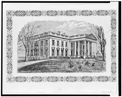 [Exterior of the White House, Washington, D.C.] / H.H. Nichols, sc.