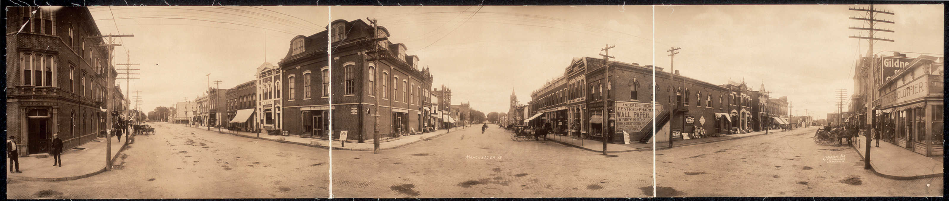 Manchester, Iowa, 1908, 1908 — historic image