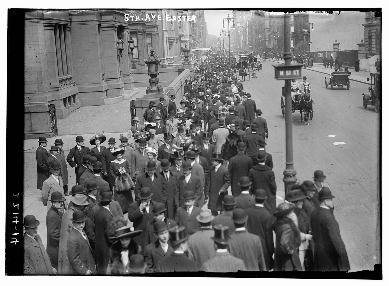 5th Ave., Easter Parade, n/a — historic photograph