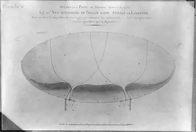 [Interior view of the balloon]