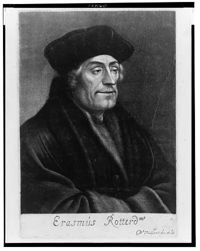 Erasmus Rotterdm [sic] / W. Vaillant fec. et ex.