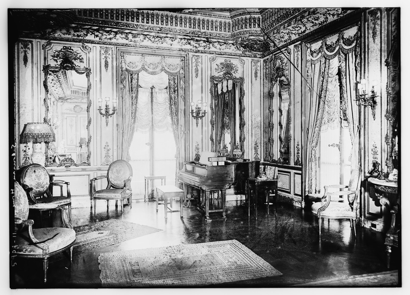 Soloman House interior, n/a — historic photograph
