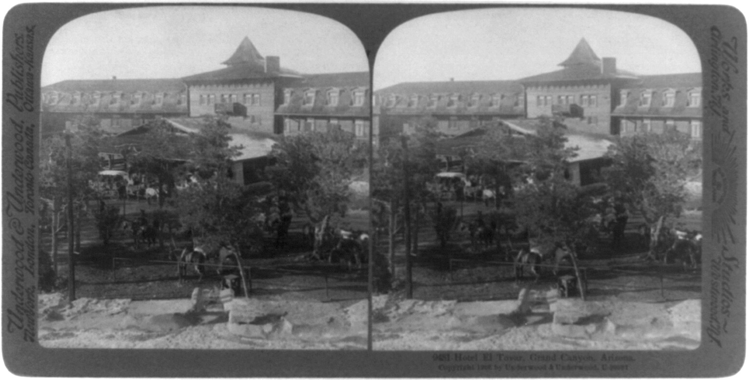Hotel El Tovar, Grand Canyon, Arizona, c1907. — historic photograph