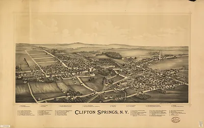 Clifton Springs, New York, 1892
